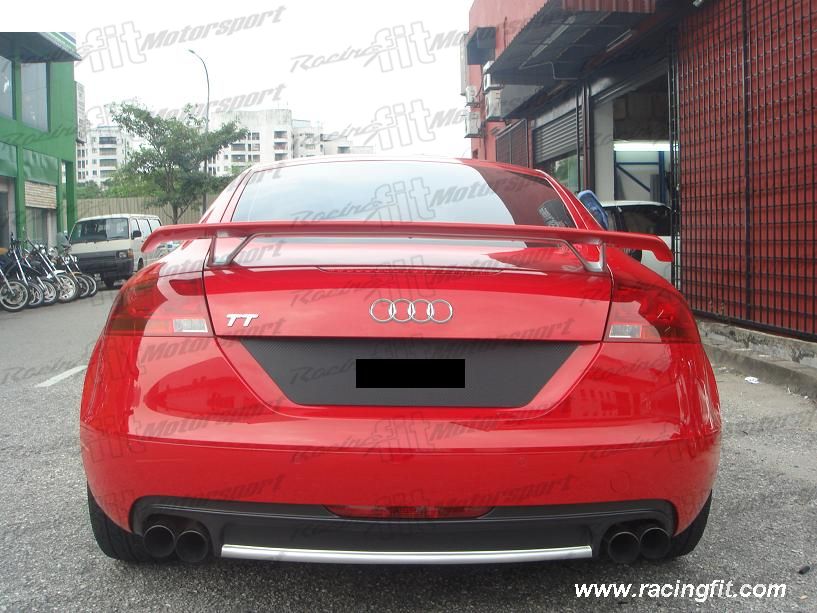 Audi TT 2007 Above TTRS Spoiler