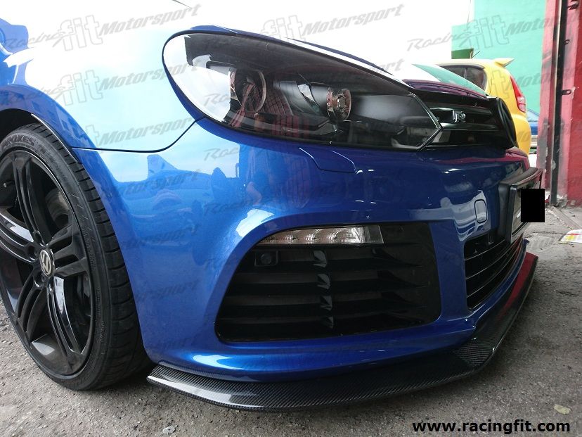 Golf MARK 6 CF Front lip Golf R 